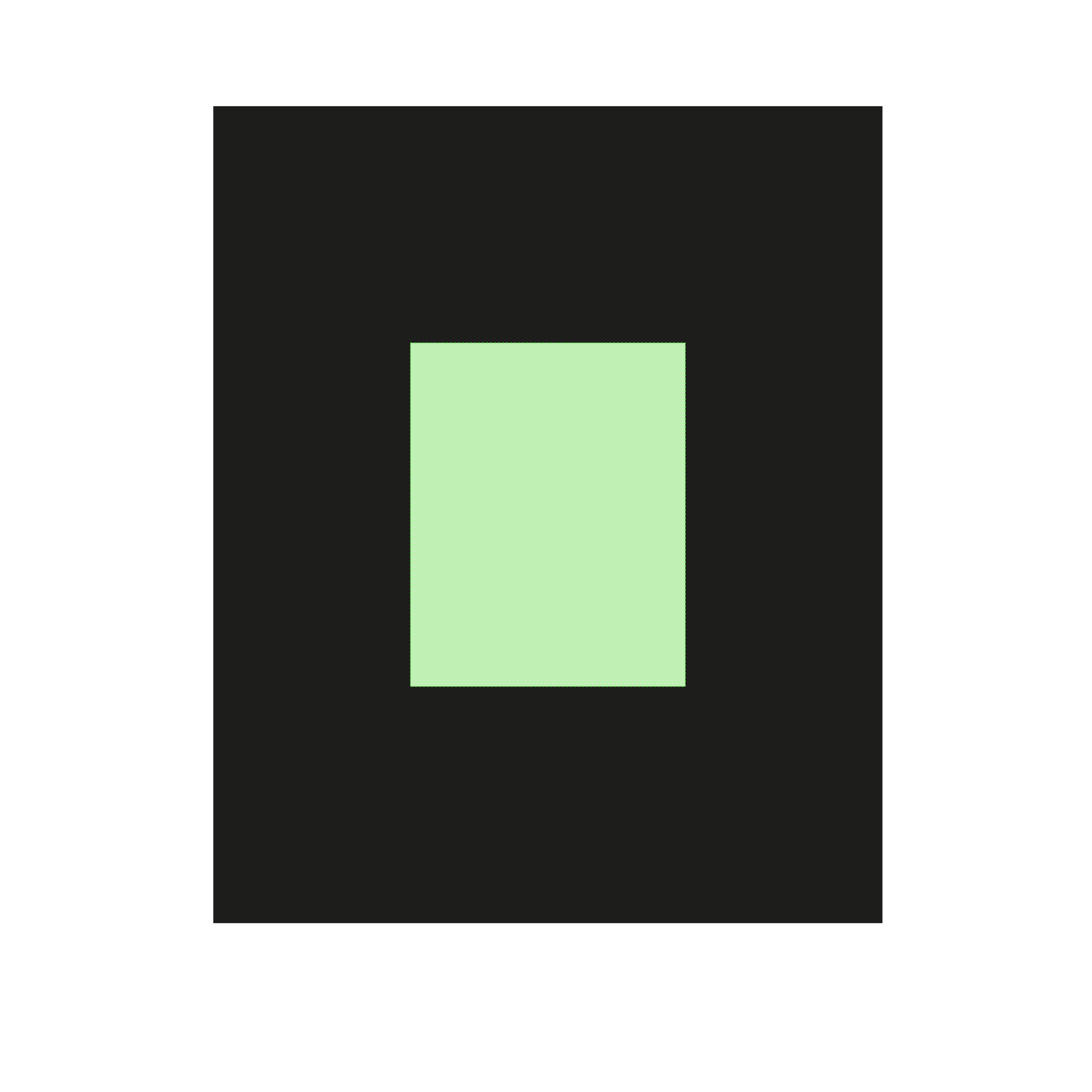 Vorderseite: 100 x 80 mm