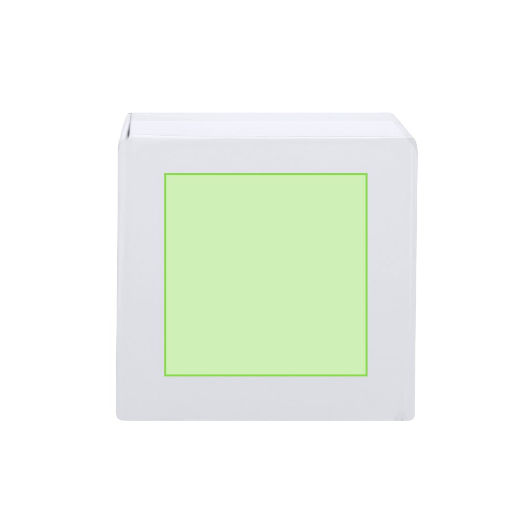 Fronte: 65 x 65 mm