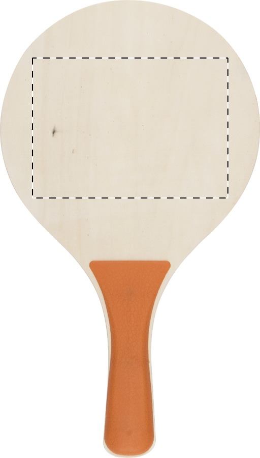 Racchettone fronte: W:140 mm x H:100 mm x D:0 mm