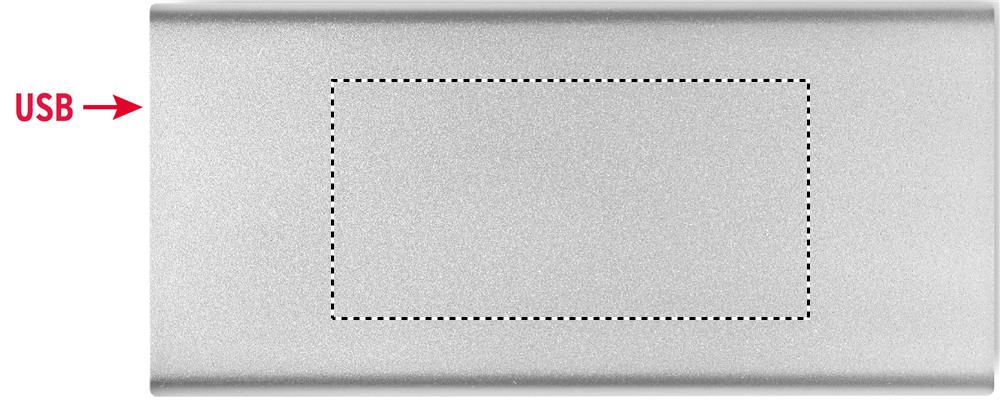 Vorderseite: 80x40 mm