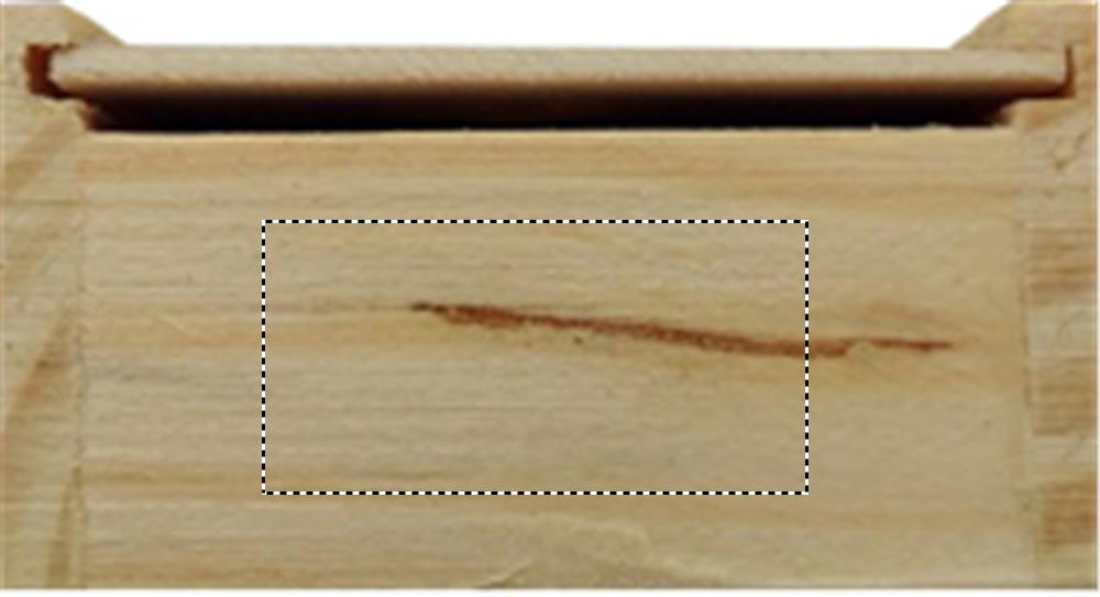Vorderseite: 20x10 mm