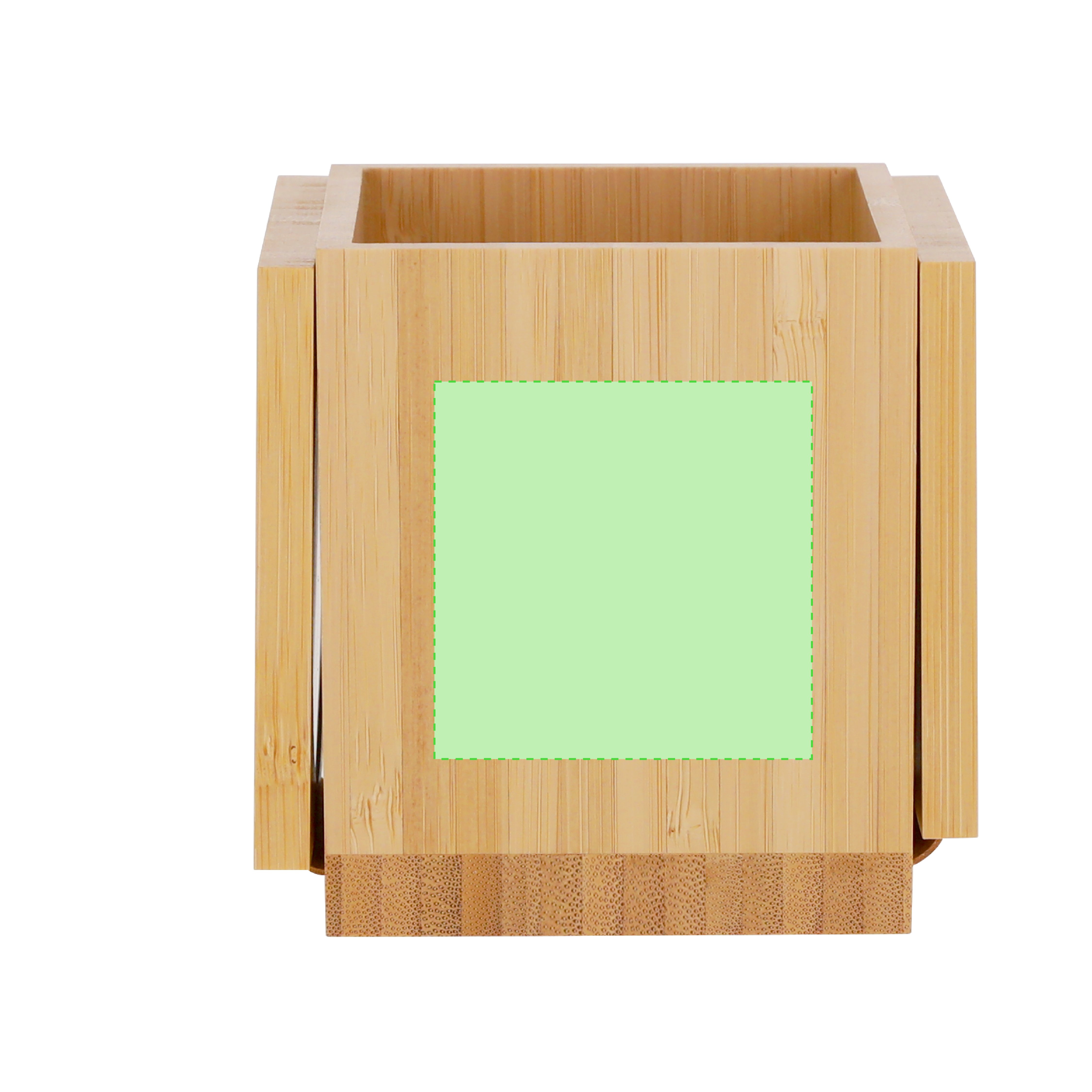 Rückseite: 60 x 60 mm