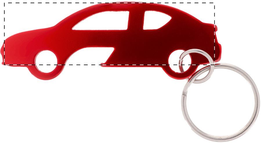 Arrière: W:30 mm x H:4 mm x D:0 mm