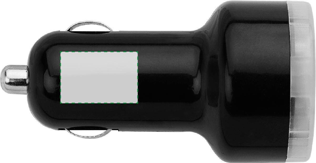 Sul lato sinistro: 15mm x 10mm