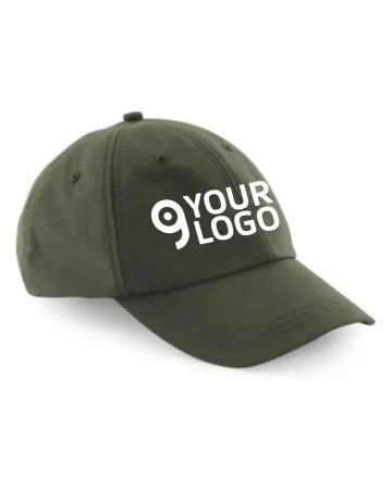Outdoor-Mütze 6 Panel aus wasserdichtem Nylon Ripstop