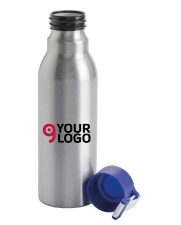 Carlton Aluminium Trinkflasche 600ml BPA-frei mit Silikonverschluss