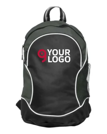 Sportlicher zweifarbiger Rucksack aus Polyester