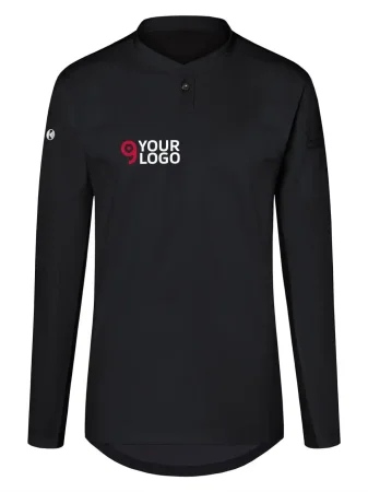Chemise de travail à manches longues pour femme, ajustée et respirante