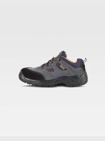 Chaussures de trekking S1P SRC en daim noir EN ISO 20345 400g