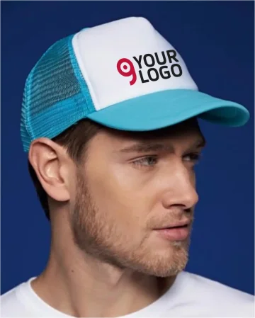 Mesh Cap 5 Panel Mütze, Polyester, Einheitsgröße