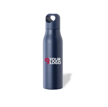 Bouteille Tocker 850ml en Acier Inoxydable Colorée avec Poignée