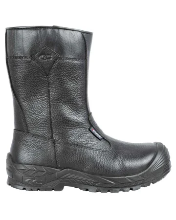 New Freezer Stivali S3 CI HRO in pelle nera idrorepellente
