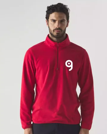 Polaire à demi-zip pour homme Polaris, chaud, anti-boulochage, léger