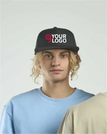 Hut mit 6 Paneelen Netz Snapback aus recyceltem Polyester Eco Luna