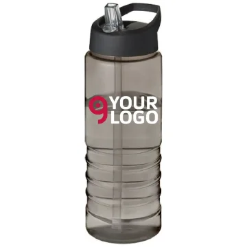 H2o active® eco treble 750 ml sportflasche mit stülpdeckel